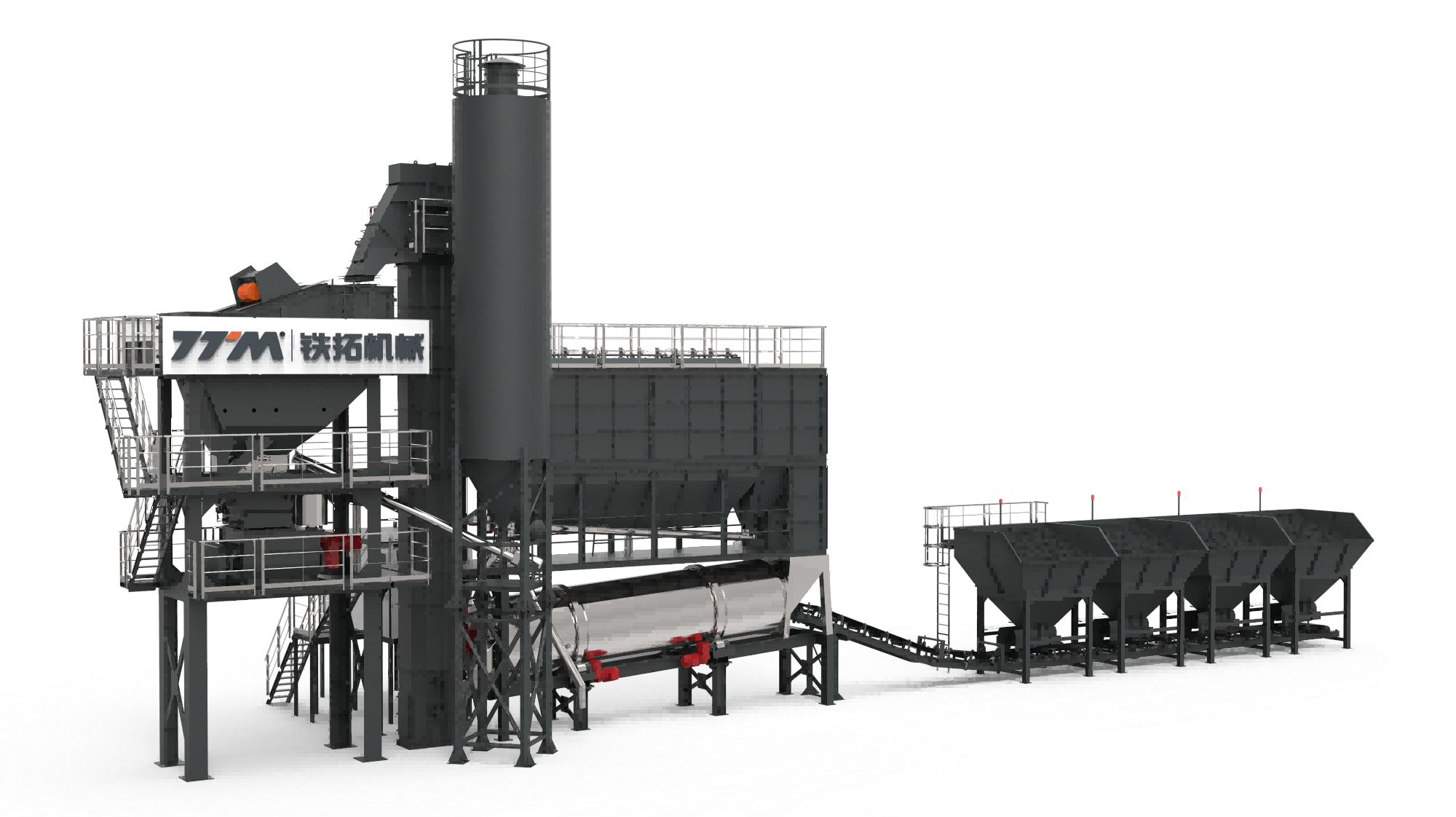 LB1500 120TPH Asphalt Mixing Equipment