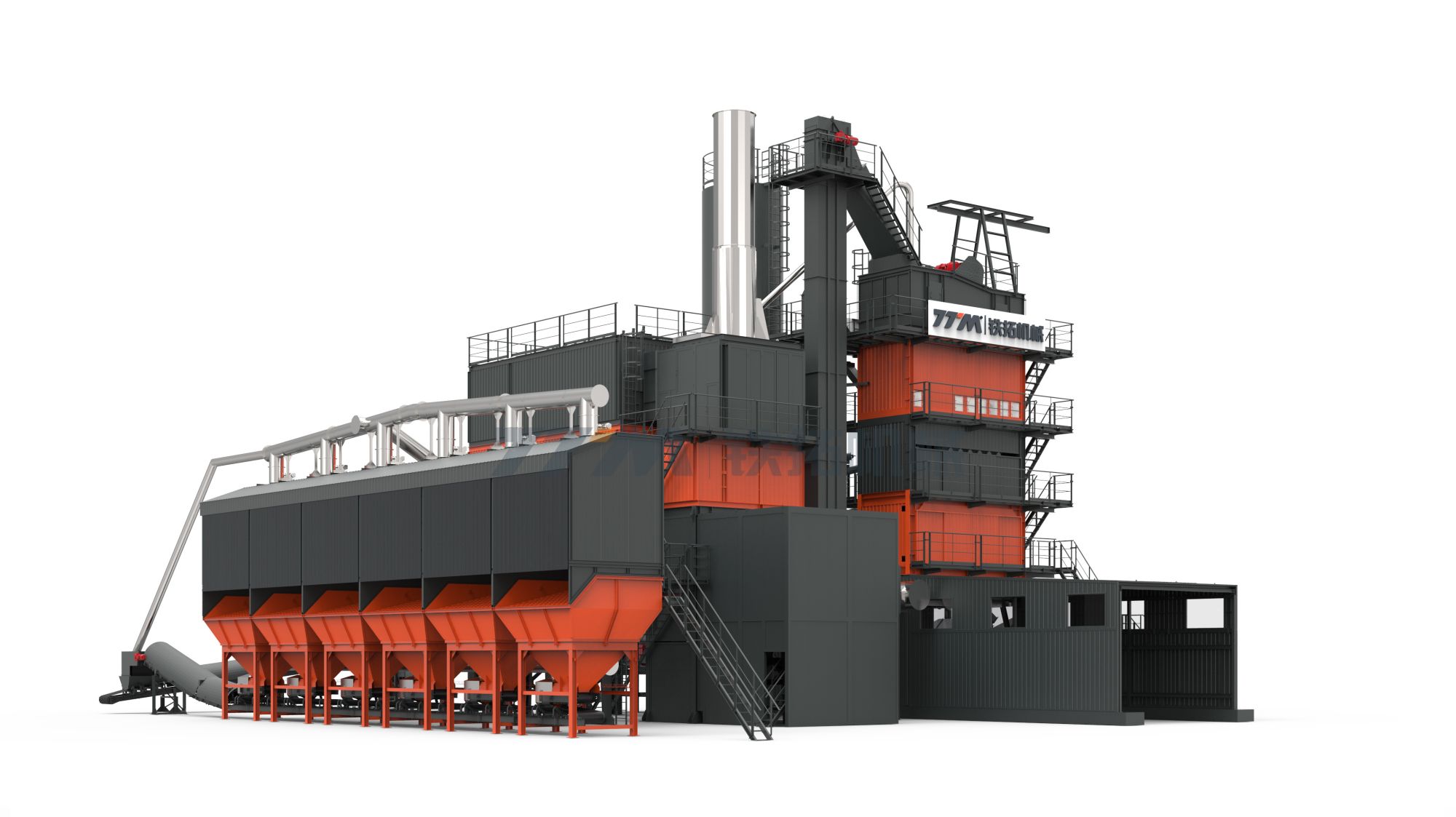 LB5000 400TPH Asphalt Batch Mix Plant