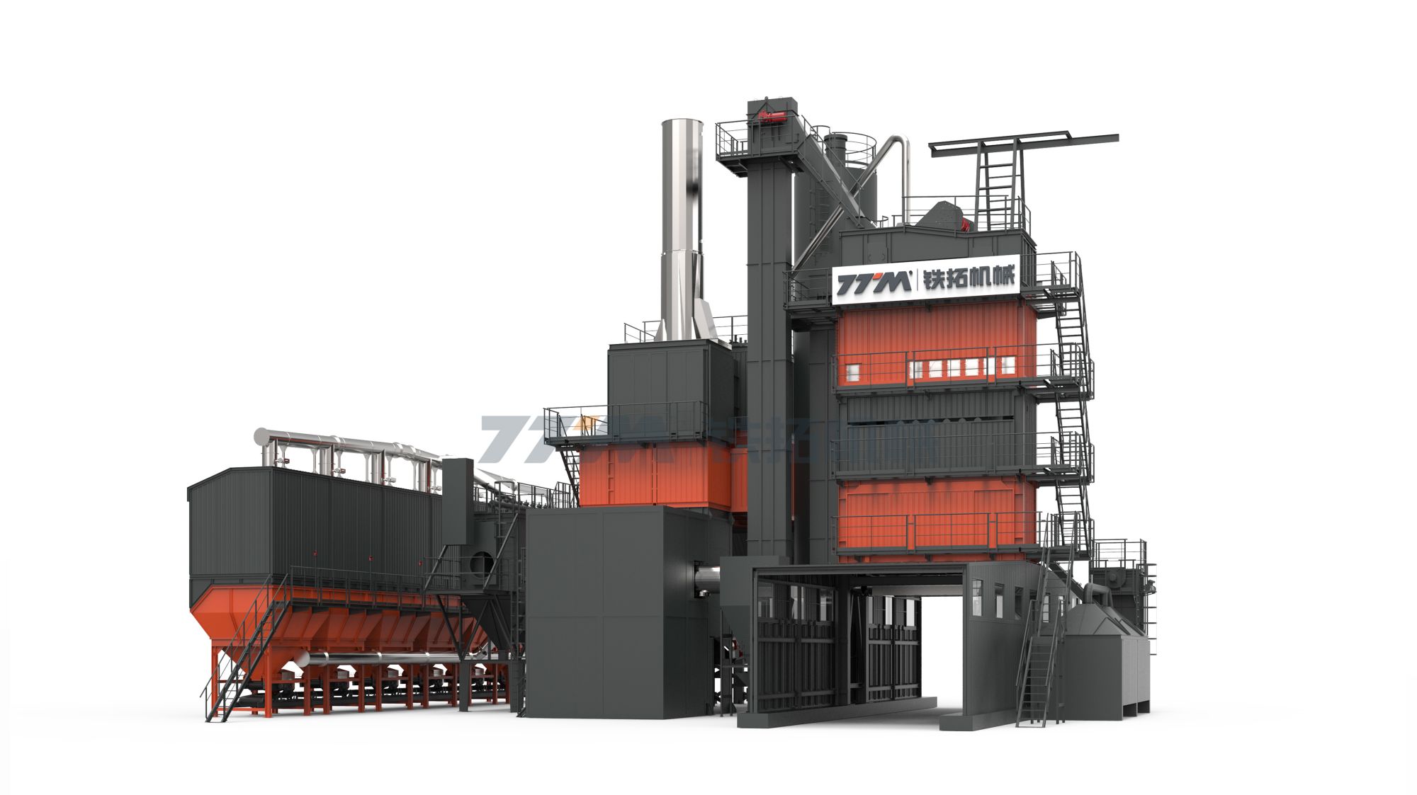 LB3000 240TPH High Quality Asphalt Batching Plant